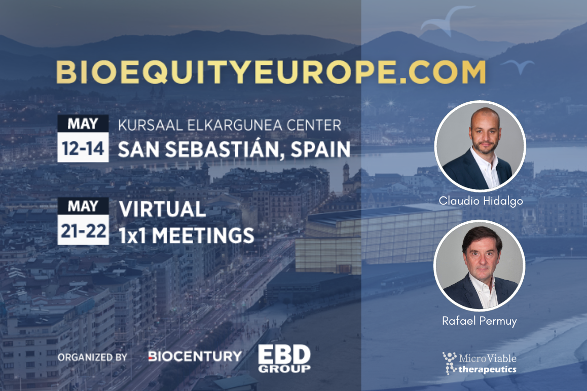 Microviable will be presenting at Bio€quity Europe. San Sebastián